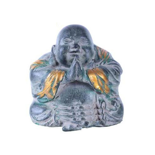 Handmade Brass Laughing Buddha Statue