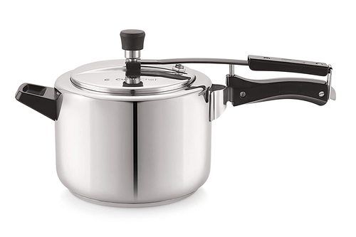 5 Ltr Cookinex Stainless Steel Pressure Cooker With Induction Base Body Thickness: 1.2 To 2 Millimeter (Mm)