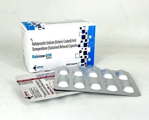 Rabirow Dsr Rabeprazole Sodium Enteric Coated And Domperidone Sustained Release Capsule 