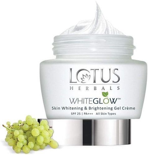 White Glow Skin Whitening And Brightening Gel Creme 60gms, For All Skin Types