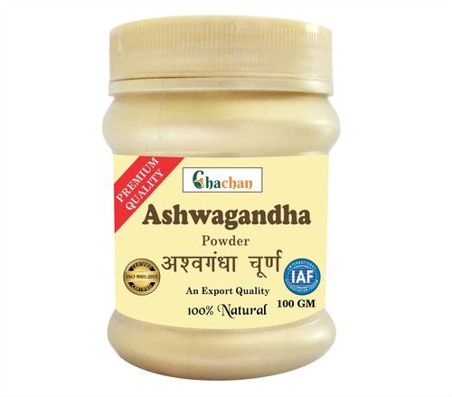 Ayurvedic Medicine Chachan 100% Natural Ashwagandha Powder - 100Gm