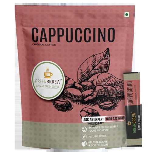 Instant Green Coffee (Cappuccino, 20 Sachets)