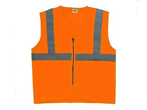 Polyester Green And Grey Safety Reflective Vest, For Construction, Size:  Free Size at Rs 100 in Ajmer