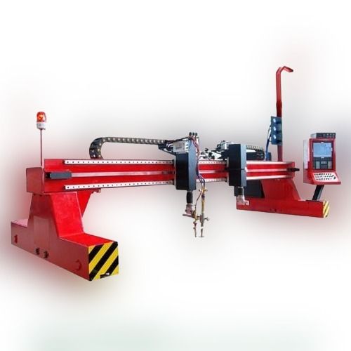 Low Energy Consumption Red Colour Powder Coated Mild Steel Electrical Cnc Machine