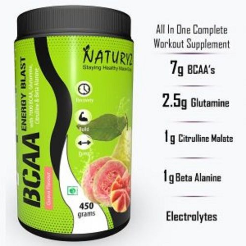 Bcaa Energy Blast Guava Flavour Workout Dietary Supplement Powder For Bodybuilders Efficacy: Promote Nutrition