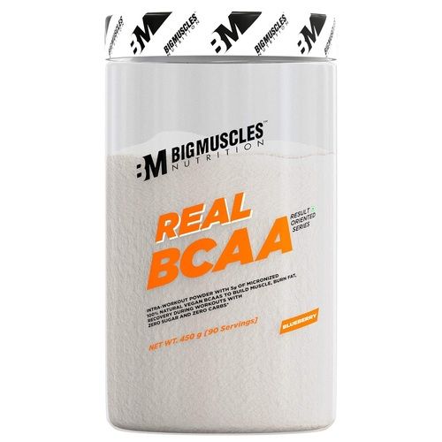 Bigmuscle Nutrition Real Bcaa Powder For Muscle Building  Efficacy: Promote Healthy & Growth