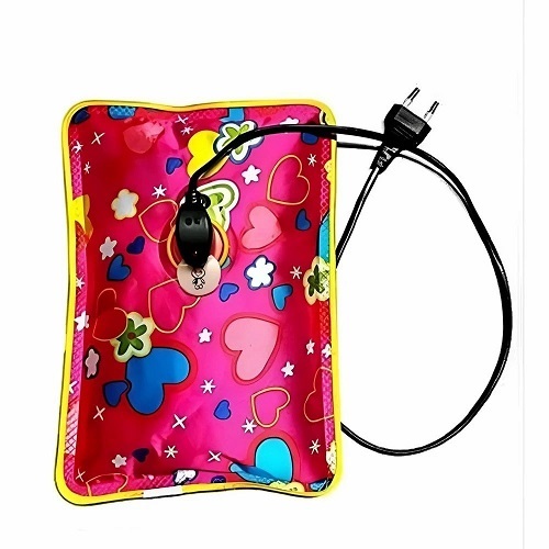 Portable Printed Hot Water Bags - Durable, Long-Lasting, Soft Fabric | Ideal for Infants, Children, Adults, Joints, Muscles, and Nerves