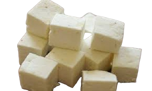 High Protein 100% Fresh, Healthy And Natural White Paneer for Dishes - Raw, 2-3 Days Shelf Life , Adults Friendly, Original Flavor, Marble White Color