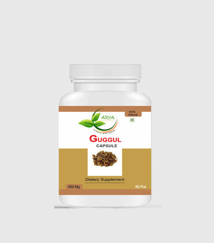 Herbal Guggul Capsule with 24 Months of Shelf Life