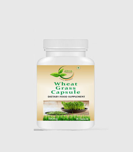 Wheatgrass Capsule with 24 Months of Shelf Life
