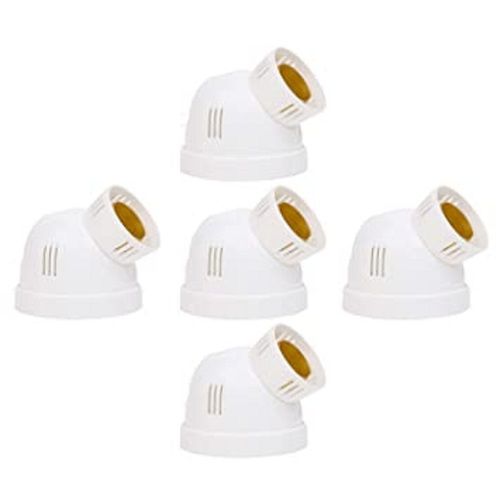  White Color Adjustable Bulb Holder For Home, Office, Shops, Electrical Fitting Input Voltage: 220 Volt (V)