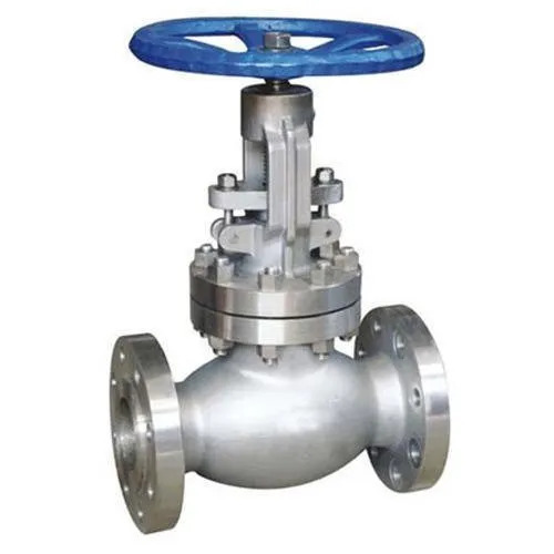 Alloy Steel Globe Valves - 1/2 to 16 Inch Size Range | Grey Powder Coated, Manual Operation, Industrial Use, Water Media