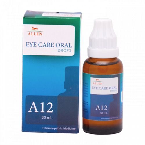 Free From Chemical A12 Homeopathic Eye Care Oral Drops - 30 Ml Pack