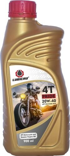 Lubicru Pride 20w40 Series Premium Quality 4-Stroke Gasoline Engine Oils (900 Ml)