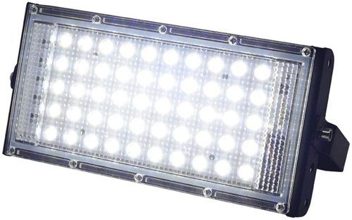 Grey  Led Spotlight Safety Emergency Light Super Bright Safety Light, 5000 Lumen Flood Light