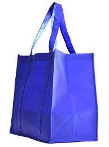 Yellow Smooth Texture Tear Resistance Blue Reusable Large Shopping Non Woven Carry Bags