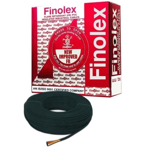 Finolex Flame Retardant (Fr) Pvc Insulated Industrial Cables, 1.5 Sq Mm 90 Mtr Coil 240 Volts Conductor Material: Aluminum