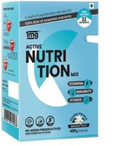 1Mg Active Nutrition Mix With Whey Protein, Vitamin D, Choline And Fiber Vanilla Dosage Form: Powder