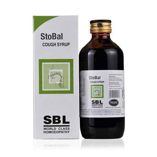 Liquid Sbl Stobal Cough Syrup Sbl World Class Homoeopathy, 115 Ml