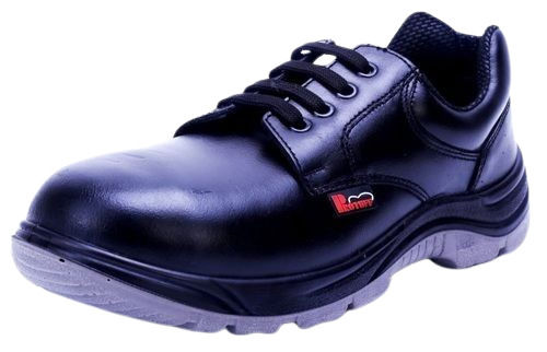 Safety Shoes - High Quality Buff Cg Leather, Steel Toe Cap with 200 Joules | Lace Up, Shock Absorbent, Anti-Skid, Comfortable Design for Long Wear