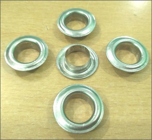 Silver (Nickel) 1300No 20 Mm Round Iron Eyelets With Washer For Garment And Paper Bags