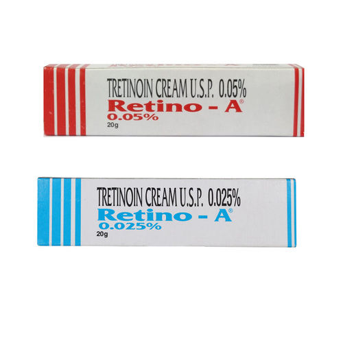 Retino A 0.5% and Retino A 0.25% 20g Tube