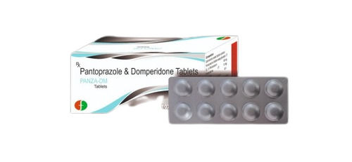 Panza-Dm Pantoprazole And Domperidone Tablets, Pack Of 10x10 Tablets 
