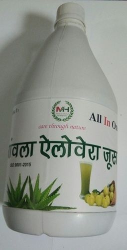 100% Herbal Amla And Aloe Vera Mix Juice For Digestion And Immunity Health
