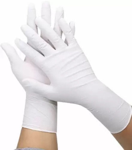 Recycled Powder Free Disposable Latex Hand Gloves For Hospital, Size Large Grade: Medical