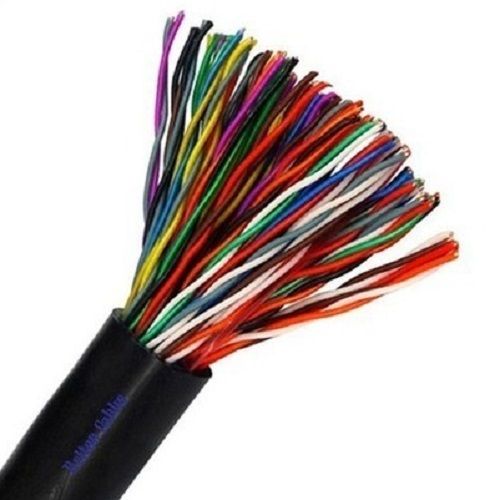 0.5 Mm Thickness Pvc Telephone Cable With High Heat Bearing Capacity