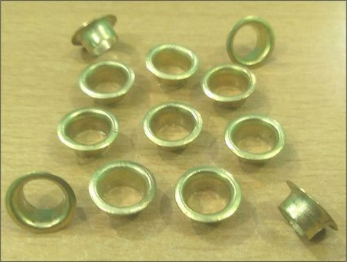 800No 10 MM Head Golden Color Iron Eyelets For Shoes, Garment, Curtain