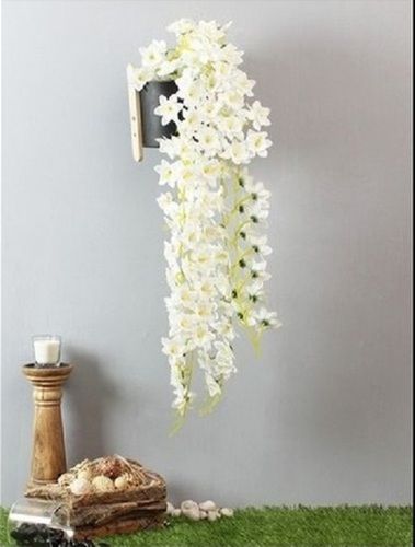 Beautiful Set Of 2 White Artificial Jasmin Flower For Decorative Uses