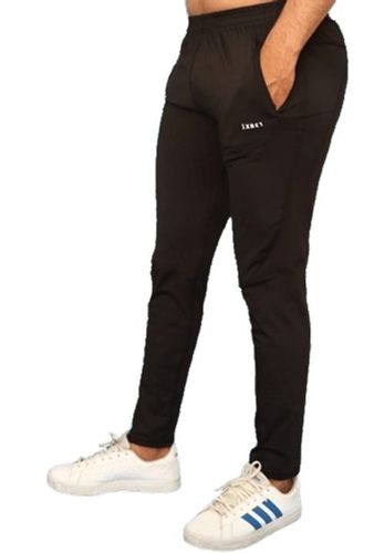 Lycra Track Pant - Extra Large and Large Sizes, Comfortable Black Styling, Wrinkle Free and Fade Resistant, Ideal for Gifting