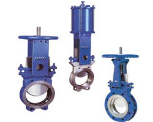 मेटल और इलास्टोमर रबर सीट के साथ यूनिडायरेक्शनल/बिडायरेक्शनल नाइफ गेट वाल्व