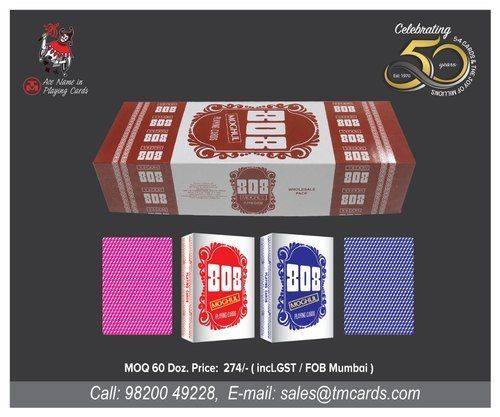 Red/Blue Paper 808 Moghul Playing Cards