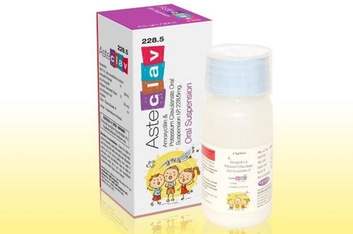 Asteclav Amoxycillin And Potassium Clavulanate Antibiotic Oral Suspension