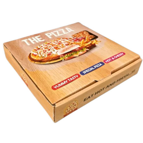 8*8*1.4 Inch Printed Pizza Box Pack Of 100 Pieces