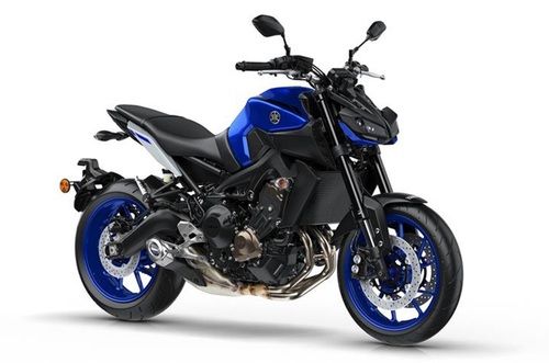 Black And Blue Color New Yamaha Mt 09 Two Wheeler Motorcycle 