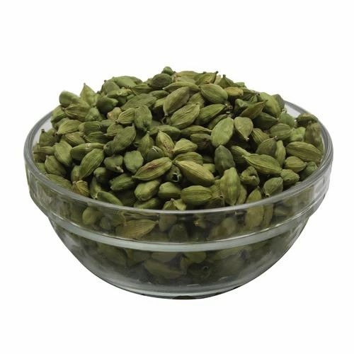 Green Cardamom - 8 mm Bold Variety, Original Taste, Grade A Quality, Raw Seeds in PP Bag