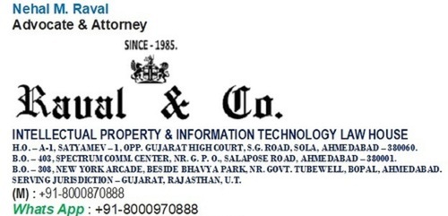 Trademark Registration Services By RAVAL & CO.