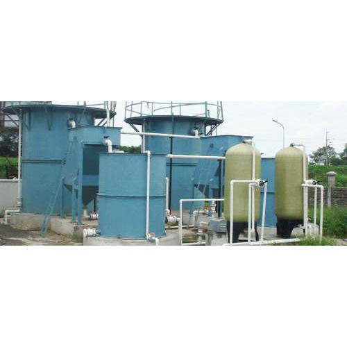 Multicolor 100 M3/Hour Automatic Clarifier Technique Industrial Wastewater Treatment Plant