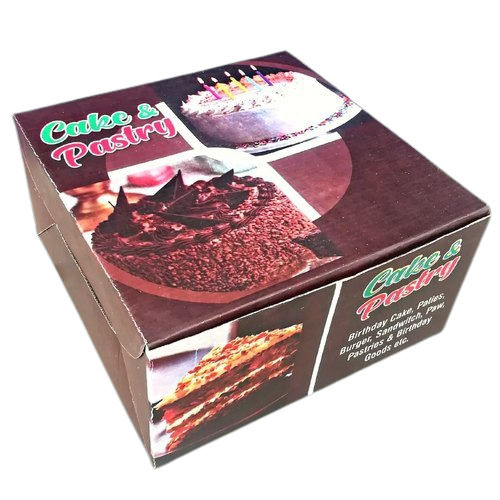 Customized Printed Cake Box Pack Of 100 Pieces