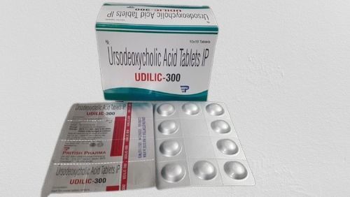 Ursodeoxycholic Acid Tablets Ip Udilic-300, 10x10 Tablets