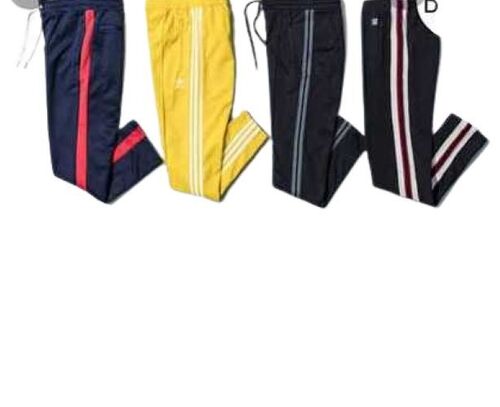 Skin Friendly Breathable High Design Smooth Texture Shrink Resistant Track Pants