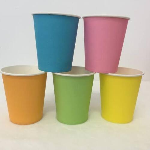 150ml Waterproof Plain White Paper Disposable Tea Cup For Party