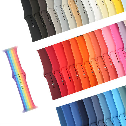 Many Soft Rubber Silicone Watch Strap