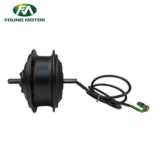 Black 16 Inch 36V 250W 350W Brushless Font Drive Electric Wheel Hub Spoke Motor