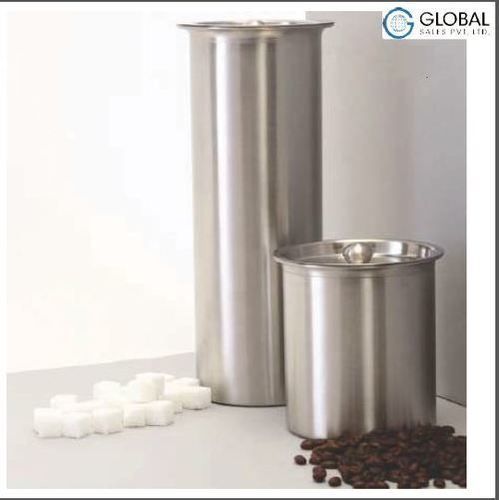 Stainless Steel Coffee Canister For Kitchen