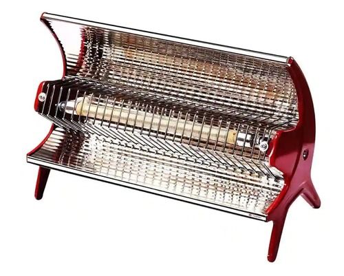 1000 Watts Cord Electric Radiant Convection Compact And Stylish Design Room Heater Red Capacity: 1 Kg/Hr