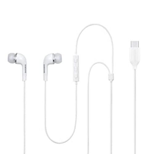 Original Ic050 Type-C White Earphone For Mobile Phone Body Material: Plastic And Rubber